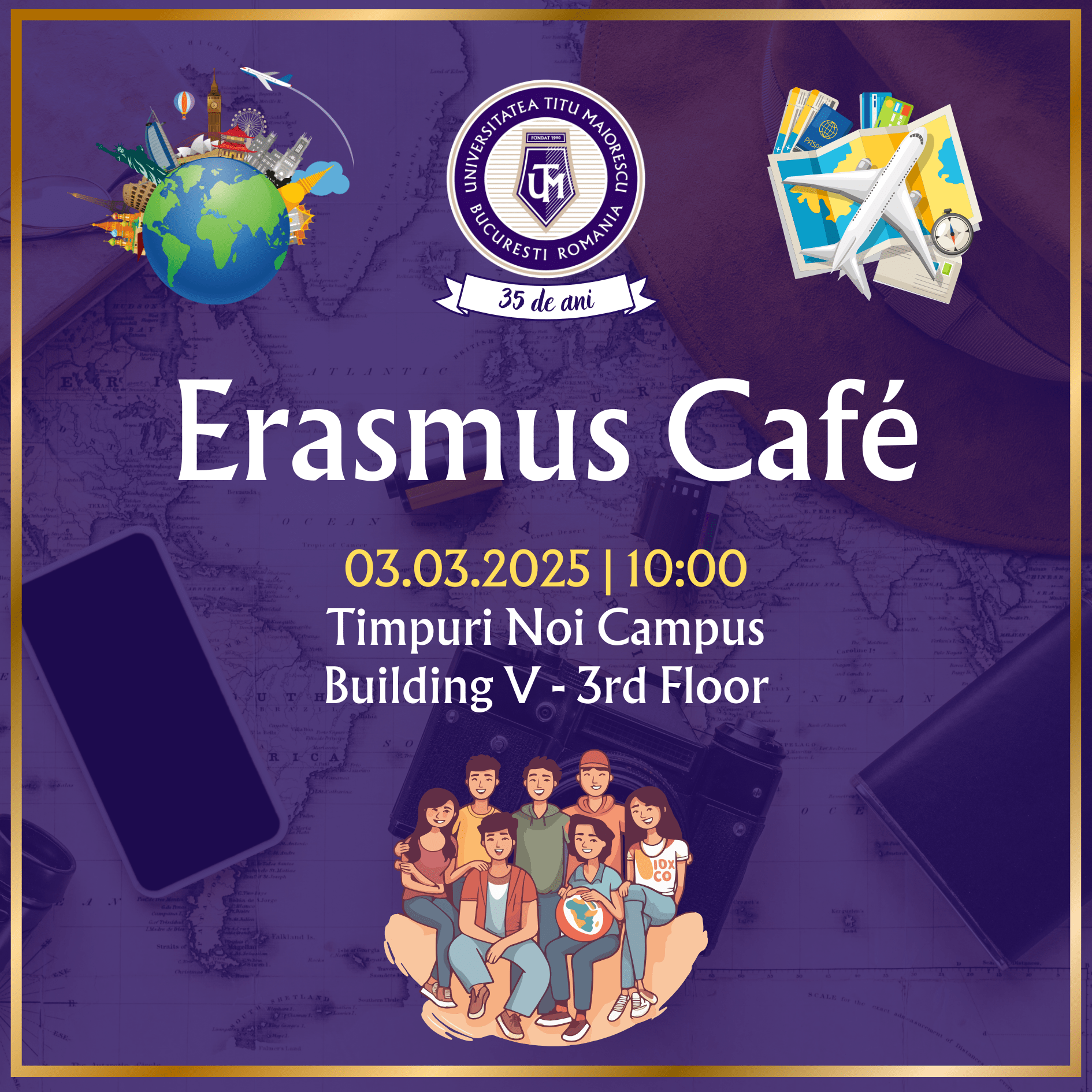 Erasmus Cafe UTM 2025