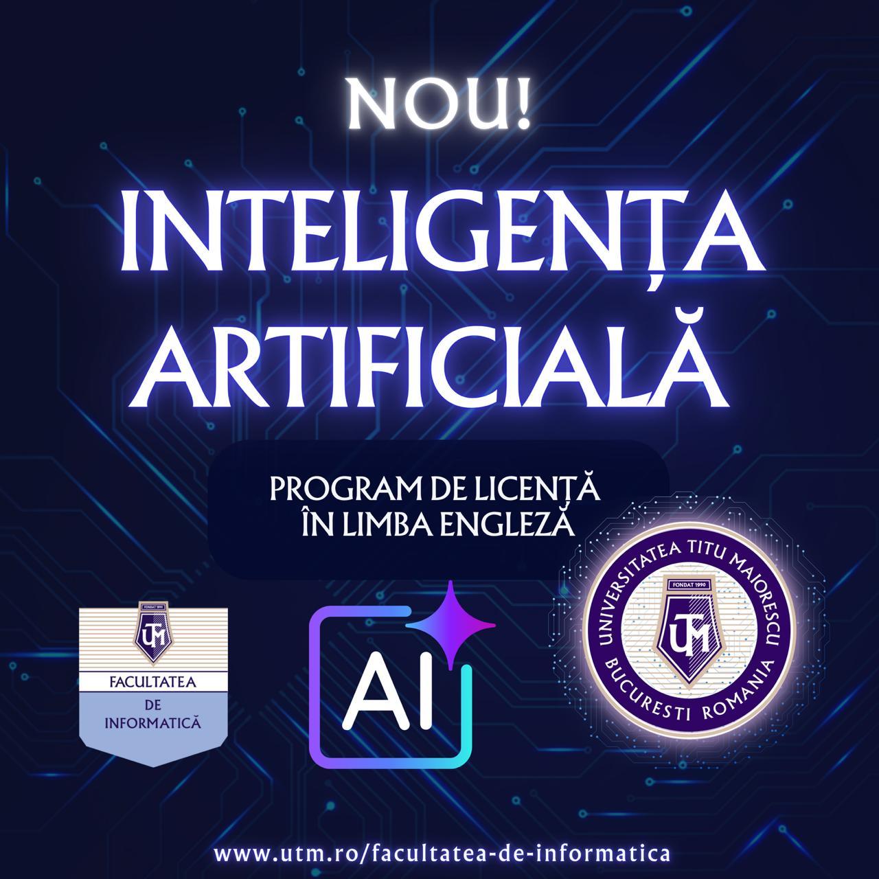 Inteligență Artificială în limba engleză