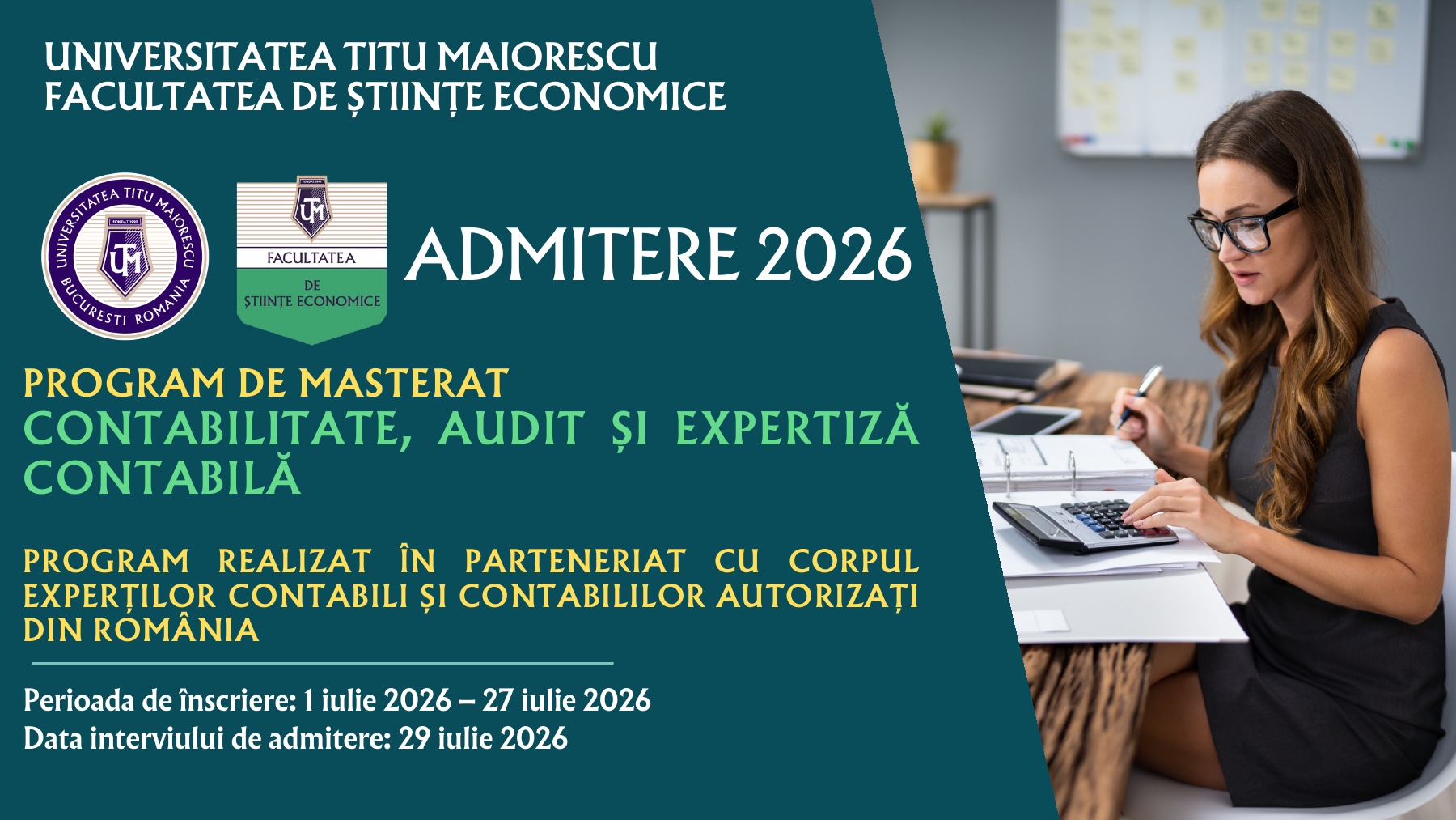 Broșură Master Contabilitate, Audit și Expertiză Contabilă 2026 Broșură Master Contabilitate, Audit și Expertiză Contabilă 2026